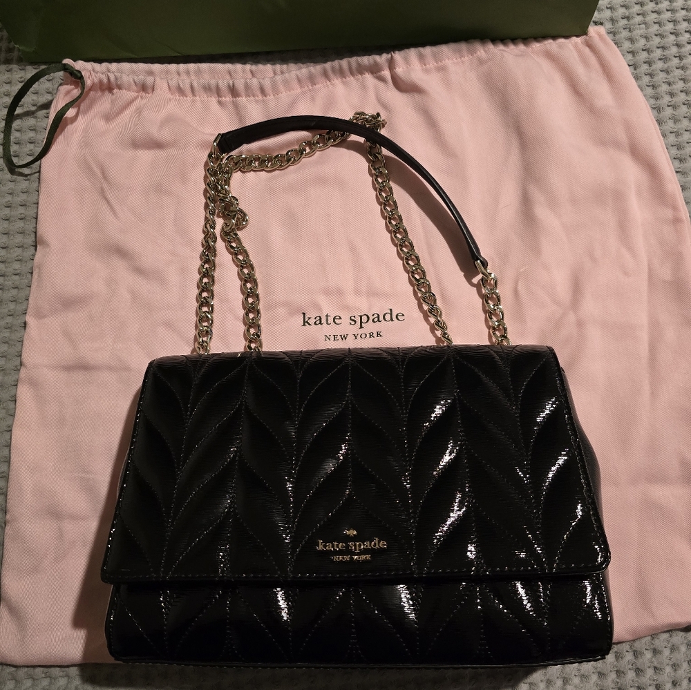 Kate Spade Briar Lane Emelyn PATENT Black